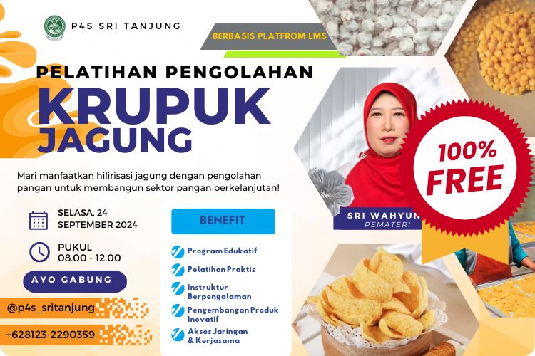 Pelatihan Pengolahan Krupuk Jagung